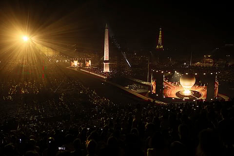 2024 Paralympics Opening Ceremony: People attend the Opening Ceremony
